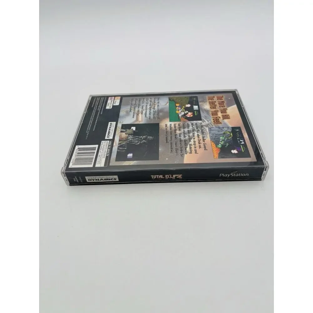 Total Eclipse Turbo CIB Longbox w/ Registration Card Sony PlayStation 1 VG